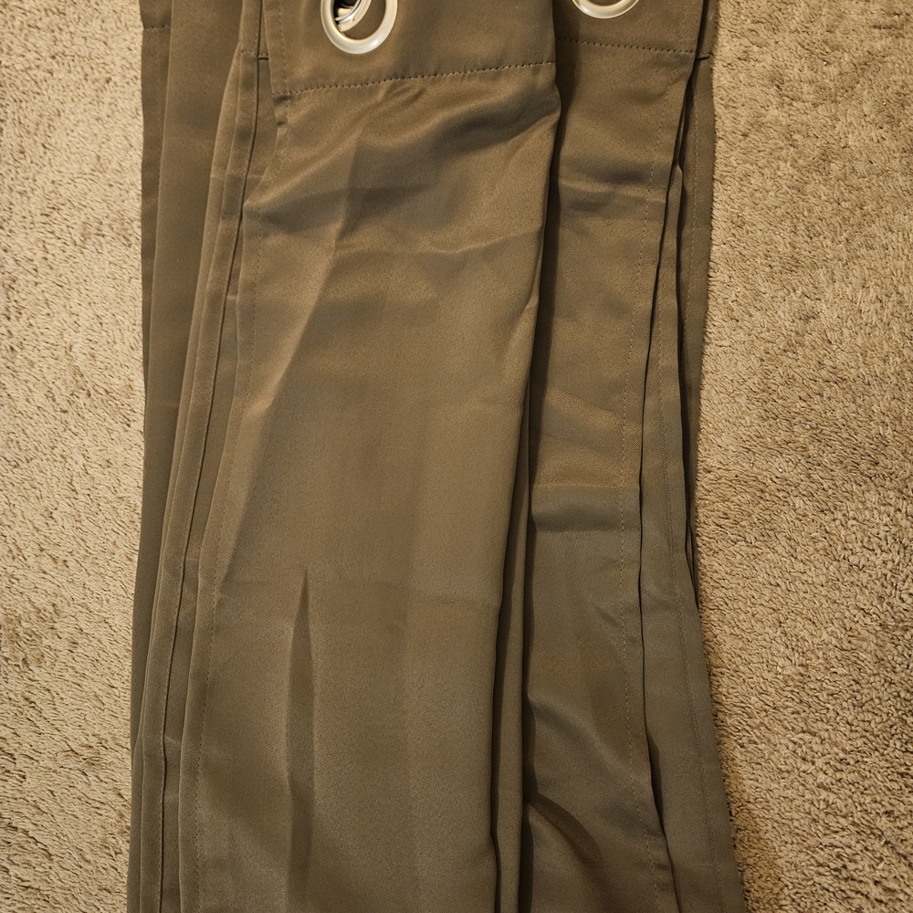Dark Brown Blackout Curtains
